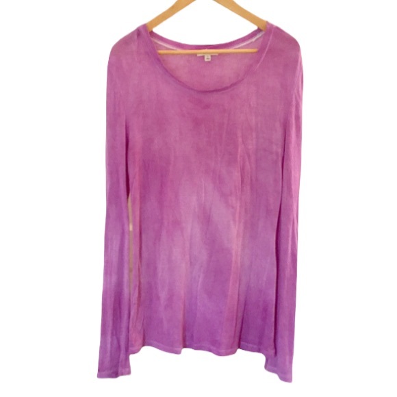 Tye dyed long sleeve top - Picture 3 of 4